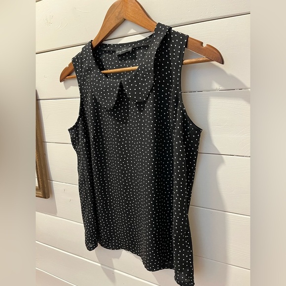 Peter Pan Collar Polka Dot Top – Cherry Bobin (XS) - Picture 7 of 8
